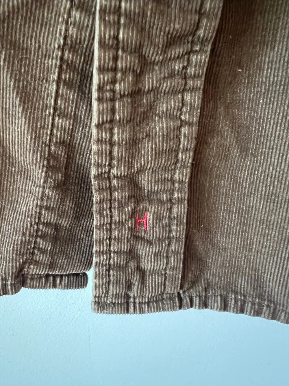 Urban Renewal Recycled Brown Corduroy Mini Skirt Size S/M